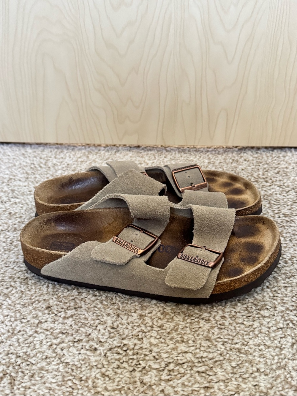 Birkenstock Arizona Suede Taupe - Picture 3 of 3